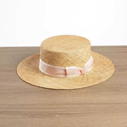 【10color】リボンカンカン帽 X1-006