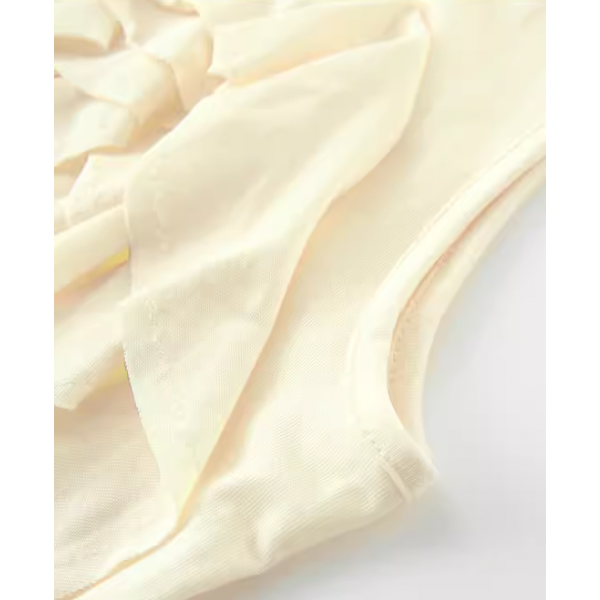 【2color】フラワーデコレーションノースリーブトップス W-201