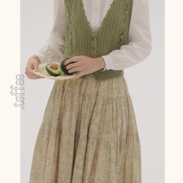 ミスティーフォレスト＊Aラインロングスカート《Z01192》