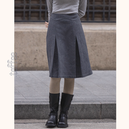 【2color】静寂に揺れるプリーツの余韻《Z01172》