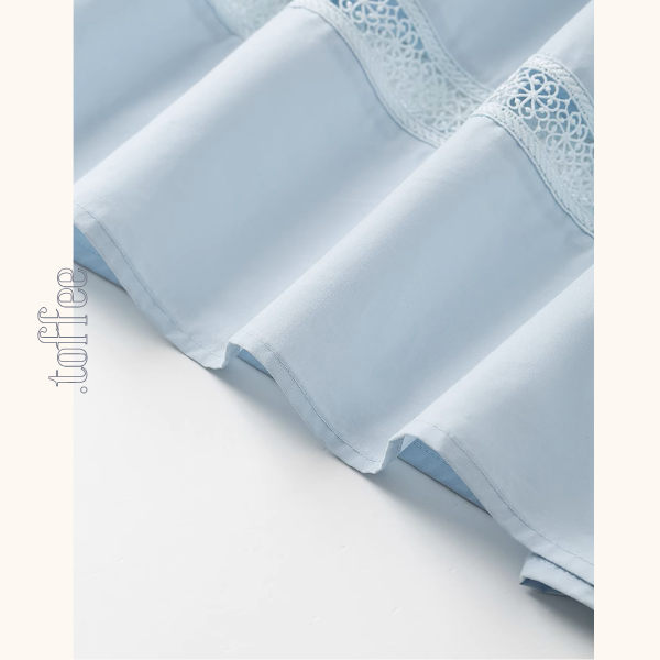 【2color】メッシュレースAラインミモレ丈ワンピース《Z00924》