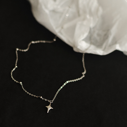 シルバースターネックレス Z00109