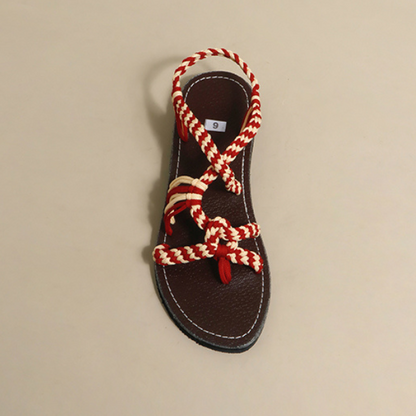 ローマンサマーフラットサンダル Z00210