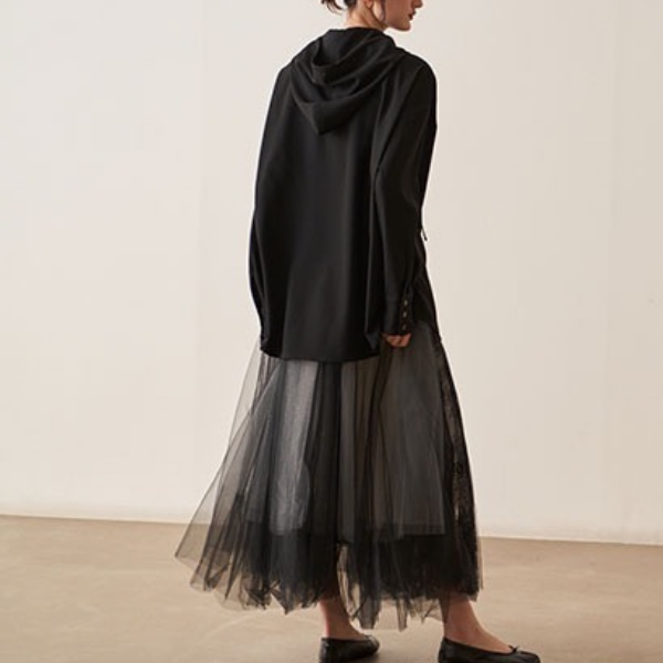 チュールレーススカート X-088