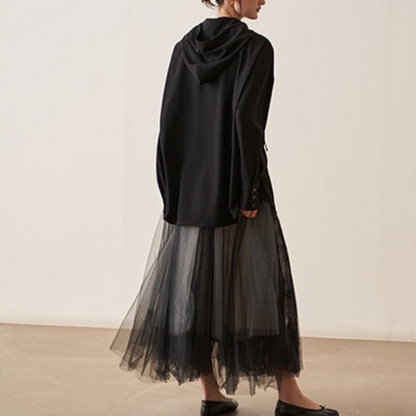 チュールレーススカート X-088