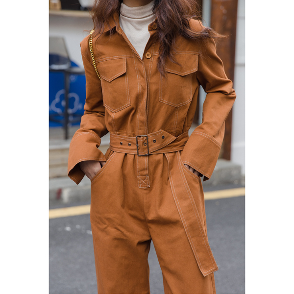 カジュアルオールインワン w-040