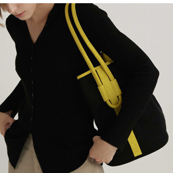 【２color】バイカラーハンドバッグ AU-258