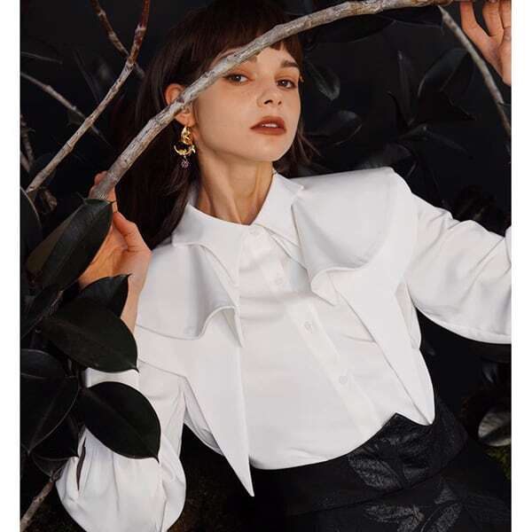 【3color】ディテールデザインブラウス C0084