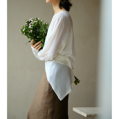 シースルーフロントクロストップスZ00098