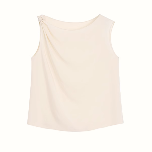 サイド結びノースリーブトップス《Z00886》