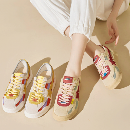 【2color】スウェードスタースニーカー X-118