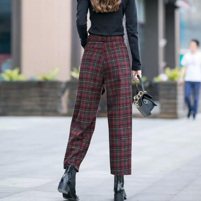 【２color】マルチチェックパンツ AU-456