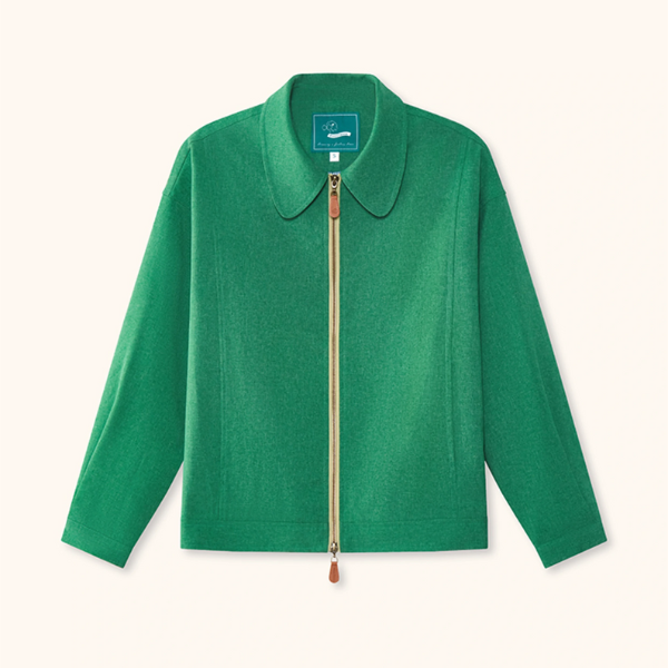 ショート丈グリーンジャケット《Z00874》
