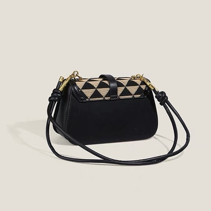 トライアングルプリントフラップメッセンジャーバッグ　AU-170