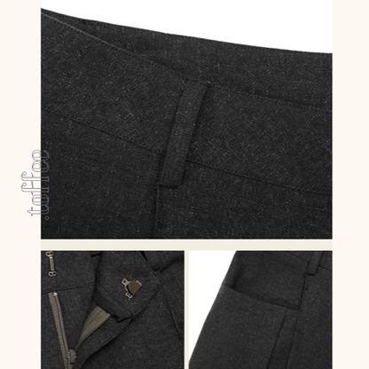 ハイウエストクロップド丈ワイドパンツ 　《Z00763》