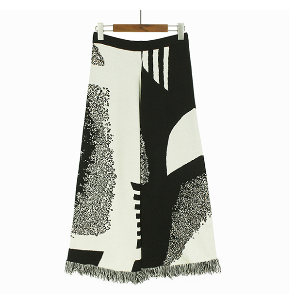 【2color】タッセルジャガードパンツ X-351