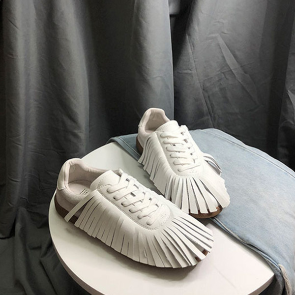 タッセルステッチカジュアルシューズ X-273