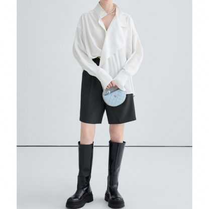 ブラックハーフパンツ X-289