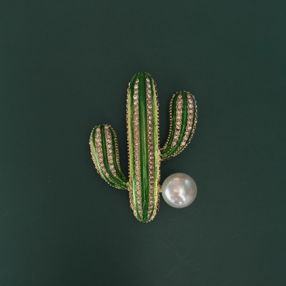 【11pattern】レトロなビジューブローチ《Z00976》