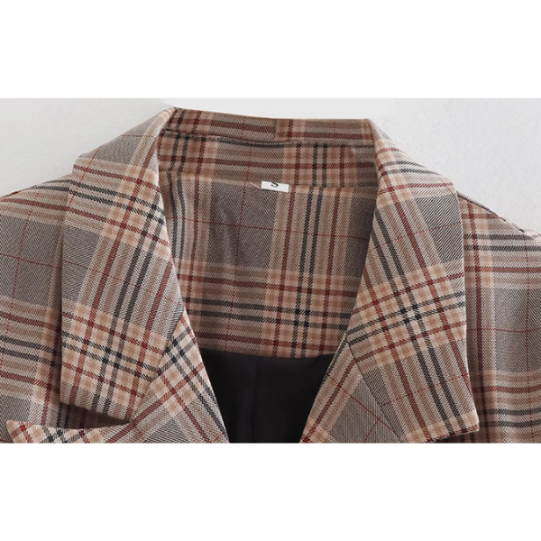 タータンチェックオッドジャケット Z00155