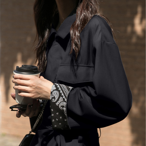 ウエストベルトワントーンジャンプスーツ　AU-222