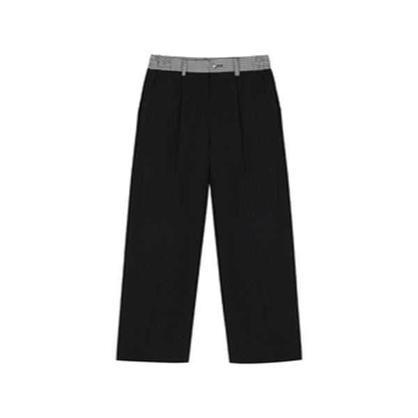 チェック切り替えセンタープレスパンツ X-415