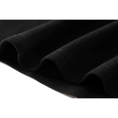 【2color】フィット＆フレアパーカーワンピース　X-344