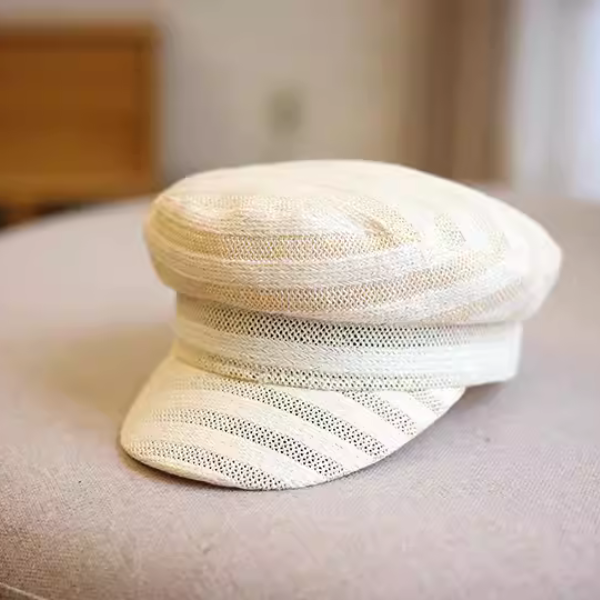 【3color】メッシュボーダーキャスケット X-149