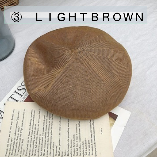 【10color】サマーベレー帽　　sp0418