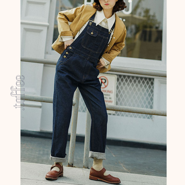 クラシカルデニムオーバーオール　《Z00771》