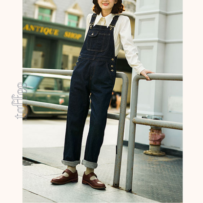 クラシカルデニムオーバーオール　《Z00771》