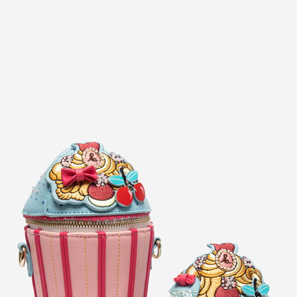 【2size】デコレーションアイスクリームバッグ X-116