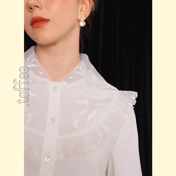 フレンチロマンチック：純白の鳥が謳う幸福の奏 《C0206》