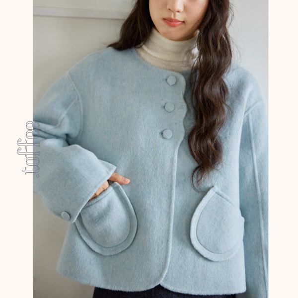 月影のまどろみショートコート《Z01141》