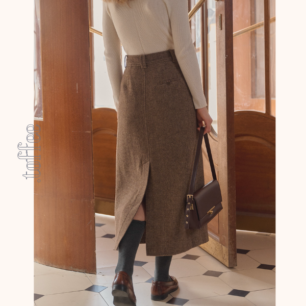 秋灯の街とクラシックツイードセット《Z01166》