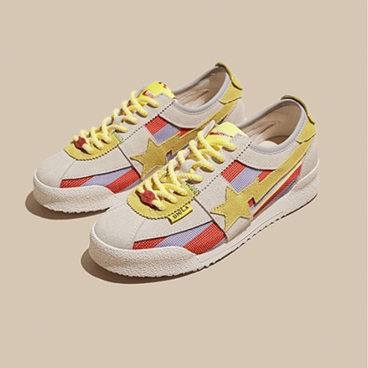 【2color】スウェードスタースニーカー X-118