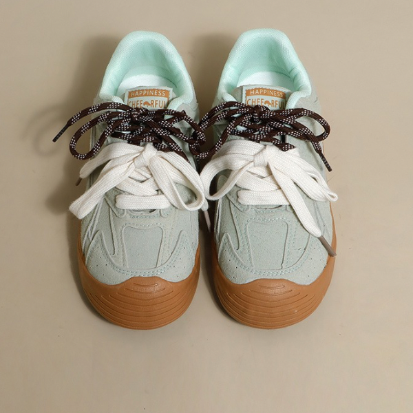 【4color】カラフルレースアップスニーカー Z00209