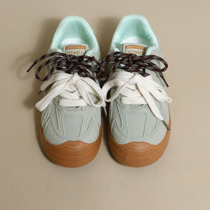 【4color】カラフルレースアップスニーカー Z00209