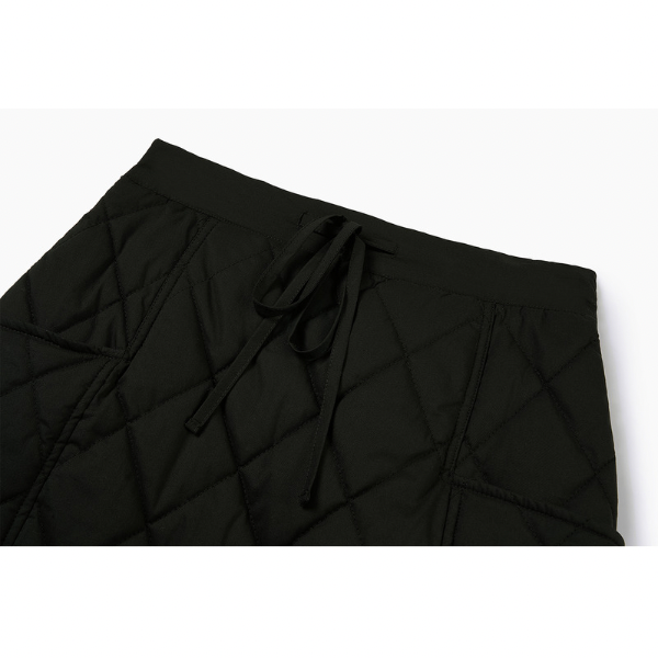 キルティングミモレ丈スカート Z00069