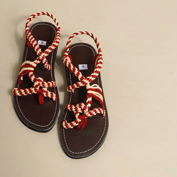 ローマンサマーフラットサンダル Z00210