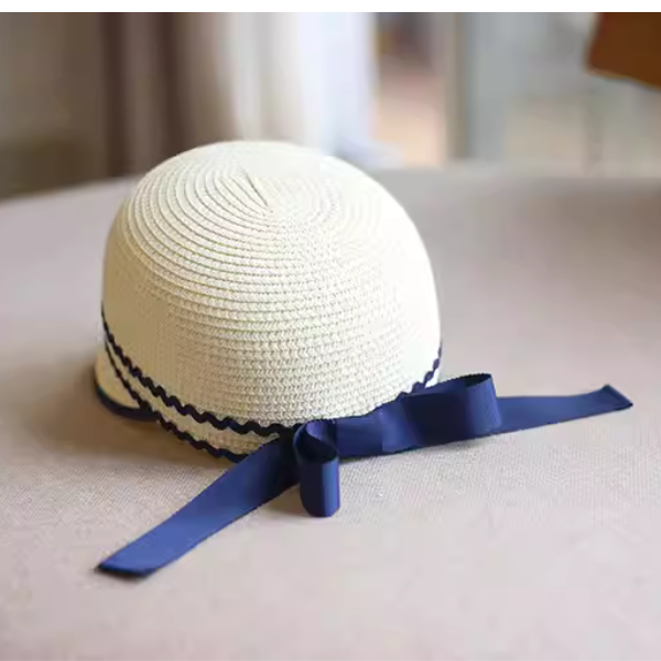 ウェーブエンブロイダリーフレッシュドームハット W-203