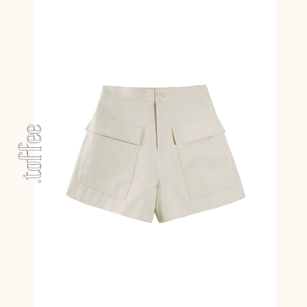 ハイビスカス刺繍ベスト＆ショートパンツセットアップ《Z01008》