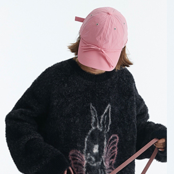 【2color】フロントリボンベースボールキャップ Z00133