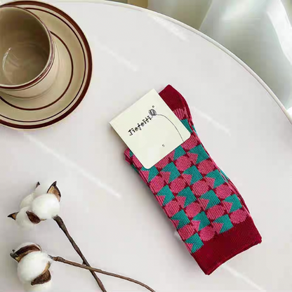 【3set】ミッドチューブコットンソックス Z00073