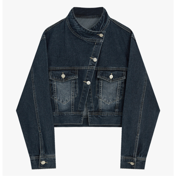 スラッシュボタンデニムジャケット X-226