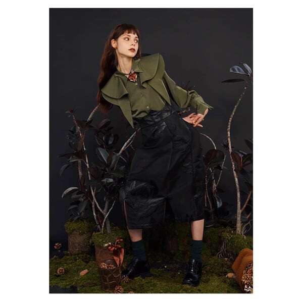 【3color】ディテールデザインブラウス C0084