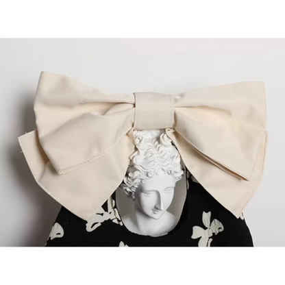 【3color】大きなリボン付きチェーンショルダーバッグ Z00237