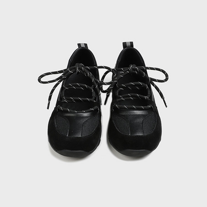 【3color】メッシュフラットソールシューズ