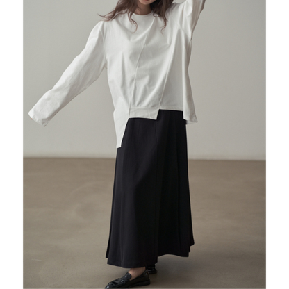 Aラインオーバーサイズシャツ Z00152