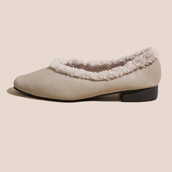 【３color】インナーボアローヒールパンプス w-129